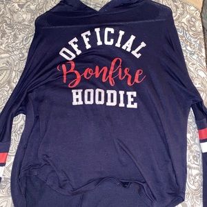 Long sleeve shirt with hood